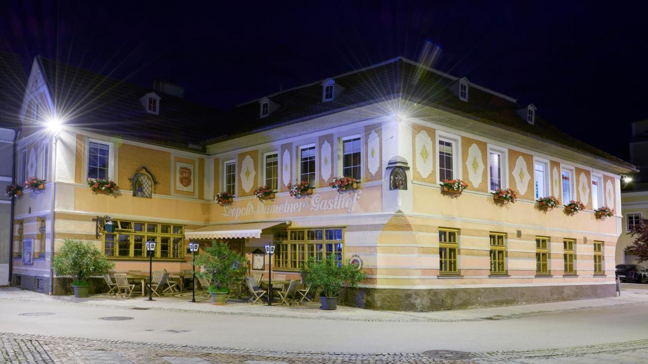 Gasthof Hametner Mit Innviertlerhof Mit Direktem Zugang Zur Therme Mediterrana Durch Unseren Garten! Bad Hall Exterior foto