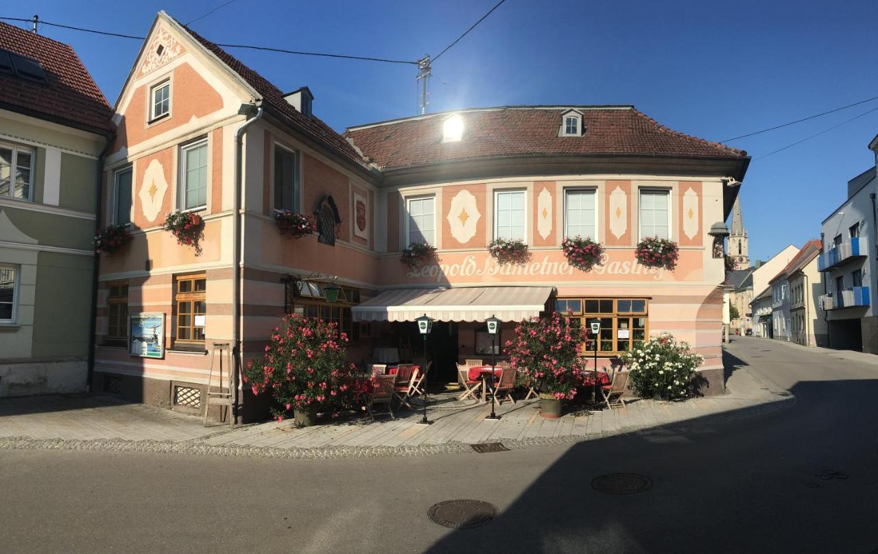 Gasthof Hametner Mit Innviertlerhof Mit Direktem Zugang Zur Therme Mediterrana Durch Unseren Garten! Bad Hall Exterior foto